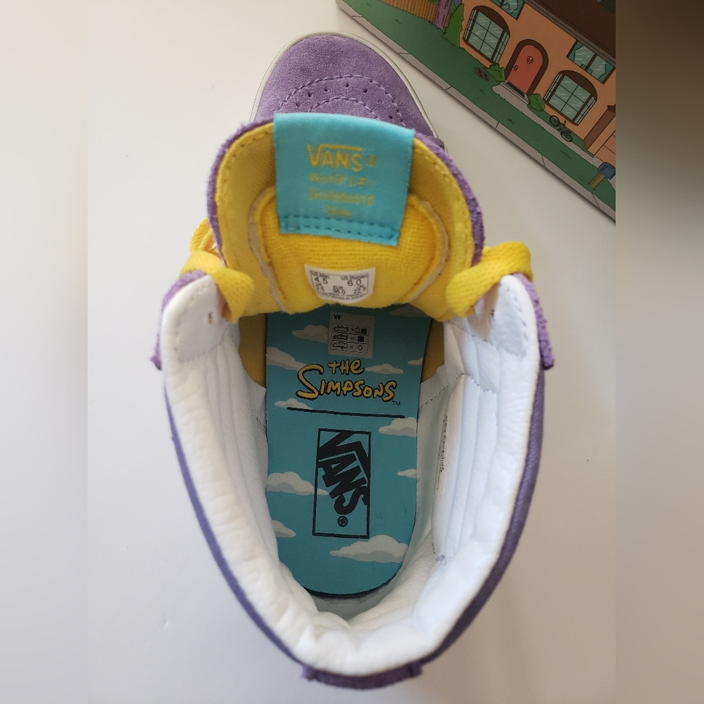 Vans x The Simpsons Sk8-Hi ‘Lisa 4 President  Sneakers - Picture 4 of 6